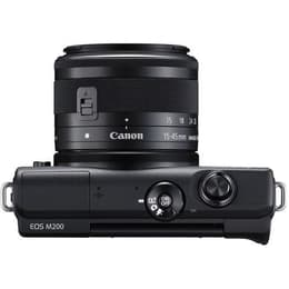 EOS M200 - Zwart + Canon EF-M 15-45mm f/3.5-6.3 IS STM f/3.5-6.3