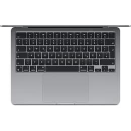 MacBook Air 13" (2024) - Apple M3 met 8‑core CPU en 10-core GPU - 16GB RAM - SSD 512GB - Standaarddisplay - QWERTZ - Duits