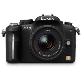 Lumix DMC-G10 - Zwart + Panasonic Lumix G Vario 14-42 mm f/3.5-5.6 II ASPH. MEGA O.I.S f/3.5-5.6