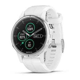 Horloges Cardio GPS Garmin Fenix 5S Plus - Wit