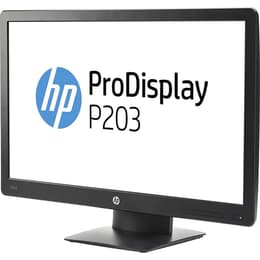 20-inch HP ProDisplay P203 1600 x 900 LCD Beeldscherm Zwart