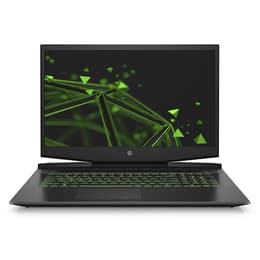 HP Pavilion Gaming 17-CD1xxx 17" Core i5 2.5 GHz - SSD 512 GB - 32GB - Nvidia GeForce GTX 1650 Ti QWERTY - Engels
