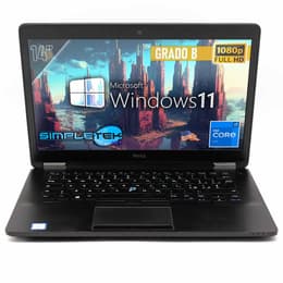 Dell Latitude E7470 14" Core i7 2.5 GHz - SSD 2 To RAM 32 GB QWERTY - Engels