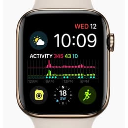 Apple Watch Series 9 (2023) - (band niet inbegrepen) - GPS + Cellular 41 mm - Goud Roestvrij staal