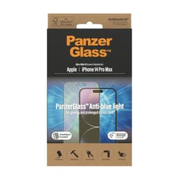 Hoesje iPhone 14 Pro Max en beschermend scherm - Glas - Transparant