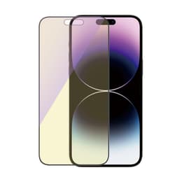 Hoesje iPhone 14 Pro Max en beschermend scherm - Glas - Transparant