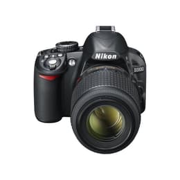 Reflex Nikon D3100 - Zwart + Lens  18-55mm f/3.5-5.6GII