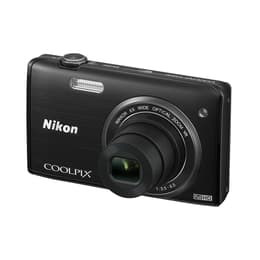 Compact Nikon Coolpix S5200 - Zwart