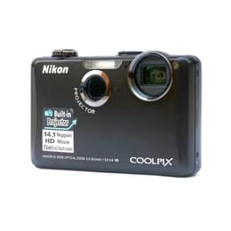 Compactcamera S1100pj - Zwart + Nikon Nikkor 5x Optical Zoom f/3.9-5.8