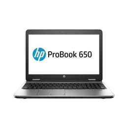 HP ProBook 650 G2 15" Core i5 2.4 GHz - SSD 256 GB - 4GB AZERTY - Frans