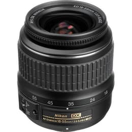 D60 - Zwart + Nikon Nikon AF-S DX Nikkor 18-55 mm f/3.5-5.6G ED II f/3.5-5.6G
