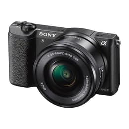 Hybride Sony Alpha 5100 - Zwart + Lens  16-50mm f/3.5-5.6