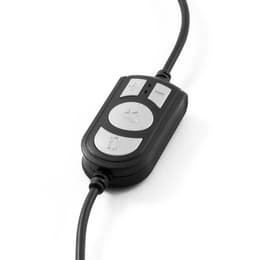 Coolchat U1 geluidsdemper Hoofdtelefoon - bedraad microfoon Zwart