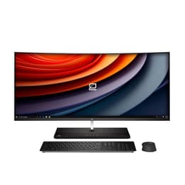 HP EliteOne 1000 G2 34" Core i5 3 GHz - SSD 256 GB + HDD 500 GB - 16GB Zonder toetsenbord