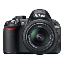 Reflex D3100 - Zwart + Nikon AF-S DX Nikkor 18-55mm f/3.5-5.6G ED II f/3.5-5.6 + f/4-5.6