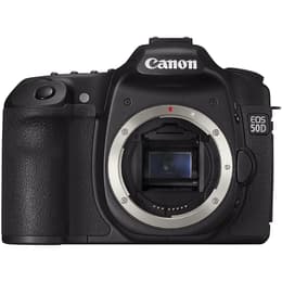Reflex Canon EOS 50D - Zwart + Lens  18-55mm f/4-5.6ISUSM