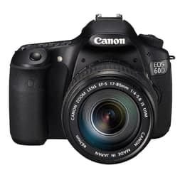 Reflex Canon EOS 60D - Zwart + Lens  17-85mm f/4-5.6ISUSM