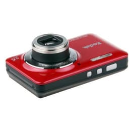 Compactcamera PixPro FZS50 - Rood + Kompakt PixPro Aspheric Zoom Lens 5x Wide 28-140mm f/3.9-6.3 f/3.9-6.3