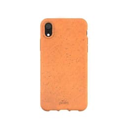 Hoesje iPhone XR - Natuurlijk materiaal - Cantaloupe
