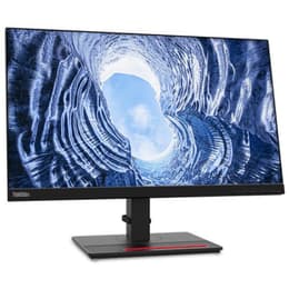 23,8-inch Lenovo ThinkVision T24I-20 LED Beeldscherm Zwart