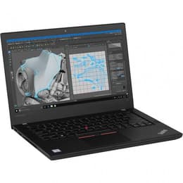 Lenovo ThinkPad T470 14" Core i5 2.6 GHz - SSD 256 GB - 8GB QWERTY - Spaans