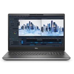 Dell Precision 7760 17" Core i7 2.5 GHz - SSD 512 GB - 16GB QWERTY - Portugees