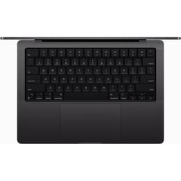 MacBook Pro 14" (2023) - Apple M3 Max met 14‑core CPU en 30-core GPU - 36GB RAM - SSD 1000GB - Standaarddisplay - QWERTY - Fins