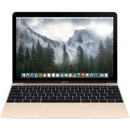 MacBook 12" Retina (2017) - Core m3 1.2 GHz SSD 256 - 8GB - QWERTY - Engels