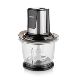 Elektrische mixer John Lewis Mini Chopper - Zwart/Zilver