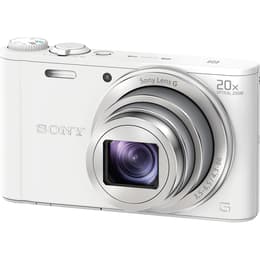 Compactcamera DSC-WX350 - Wit/Zilver + Sony Lens G 25–500mm f/3.5–6.5 f/3.5-6.5