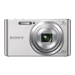 Compactcamera Cyber-shot DSC-W830 - Zilver + ZEISS ZEISS Vario-Tessar 25-200 mm f/3.3-6.3 f/3.3-6.3