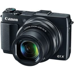 Compactcamera PowerShot G1X MARK II - Zwart + Canon Canon Zoom Lens f/2.0-3.9