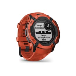 Horloges Garmin GPS Instinct 2X Solar - Rood