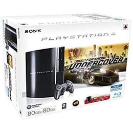 PlayStation 3 - HDD 80 GB - Zwart