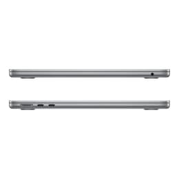 MacBook Air 13" (2022) - Apple M2 met 8‑core CPU en 10-core GPU - 24GB RAM - SSD 1000GB - Standaarddisplay - AZERTY - Frans