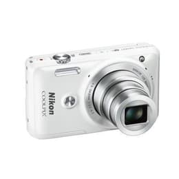 Compactcamera Coolpix S6900 - Wit + Nikon Nikon 5-300mm f/3.3-6.3 f/3.3-6.3