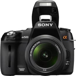 Spiegelreflexcamera - Sony Alpha A500 Zwart + Lens Sony SAM DT 18-55 mm f/3.5-5.6