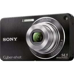 Compactcamera CyberShot DSC-W350 - Zwart + Sony Carl Zeiss Vario-Tessar 26–105mm f/2.7–5.7 f/2.7–5.7
