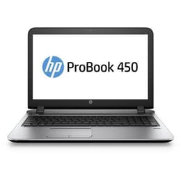 HP ProBook 450 G3 15" Core i3 2.3 GHz - SSD 128 GB - 4GB QWERTY - Engels