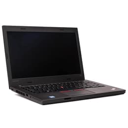 Lenovo ThinkPad L470 14" Celeron 2 GHz - SSD 256 GB - 8GB AZERTY - Frans