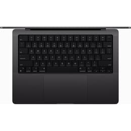 MacBook Pro 14" (2023) - Apple M3 Pro met 12‑core CPU en 18-core GPU - 18GB RAM - SSD 1000GB - Standaarddisplay - QWERTY - Italiaans