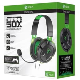Recon 50X gaming Hoofdtelefoon - bedraad microfoon Zwart/Groen