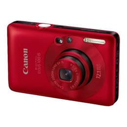 Compactcamera Digital IXUS 100 IS - Rood + Canon Zoom Lens 33-100mm f/3.2-5.8 f/3.2-5.8