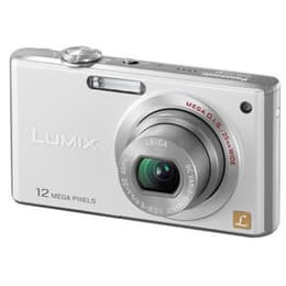 Compactcamera Panasonic Lumix DMC-FX40 - Wit + Lens Leica DC Vario-Elmarit ASPH Mega O.I.S.