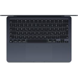MacBook Air 13" (2024) - Apple M3 met 8‑core CPU en 10-core GPU - 8GB RAM - SSD 512GB - Standaarddisplay - QWERTZ - Duits