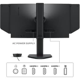 24-inch Benq Zowie XL2566X 1920 x 1080 LCD Beeldscherm Zwart