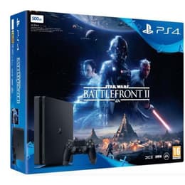 PlayStation 4 Slim 500GB - Zwart + Star Wars Battlefront II