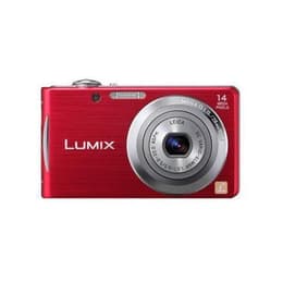 Compactcamera Lumix DMC-FS16 - Rood + Leica Leica DC Vario-Elmarit Asph 3.1-6.5 mm f/3.1-6.5 f/3.1-6.5