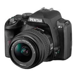 Reflex Pentax K-R - Zwart + Lens  16-50mm f/3.5-5.6+f/4.0-5.6