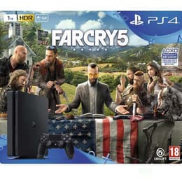 PlayStation 4 Slim 1000GB - Zwart + Far Cry 5